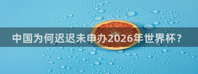 2026年世界杯对阵图:中国为何迟迟未申办2026年世界杯?